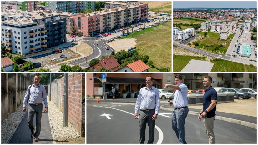 FOTO Završeni radovi na rekonstrukciji Zadarske ulice, uređen prolaz u Trakošćanskoj