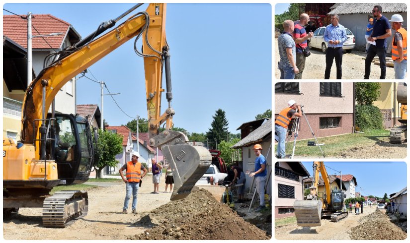 FOTO Rekonstrukcija Basaričekove ulice u Majerju odvija se prema planu, kada završavaju radovi?