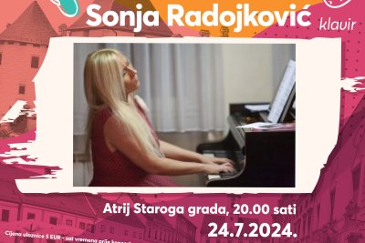 Ljeto u Varaždinu: Dođite na koncert Sonje Radojković u atriju Starog Grada