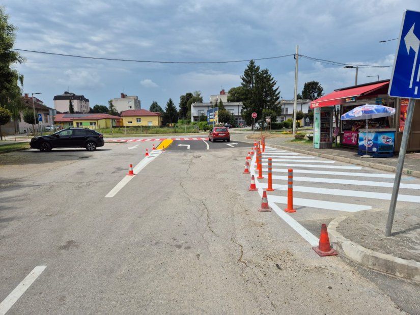 Završena rekonstrukcija raskrižja na Trgu slobode u Ludbregu