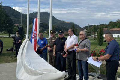 FOTO U lepoglavskom Parku hrvatskih branitelja obilježen Dan pobjede