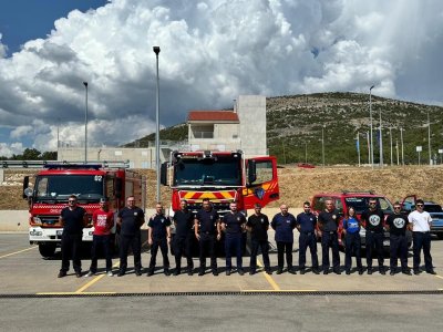 I ivanečki vatrogasci gasili veliki požar kod Trogira: Nikad se nije dogodilo da smo morali odraditi tako dugu smjenu