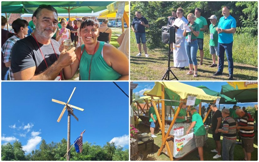 FOTO Udruga vinogradara i voćara „Pinta“ u Gornjem Makojišću organizirala tradicionalnu manifestaciju podizanja klopotca