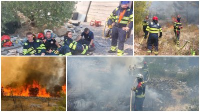 BORBA PROTIV VATRENE STIHIJE Naši vatrogasci po povratku iz Dalmacije: &quot;Bilo je pakleno&quot;