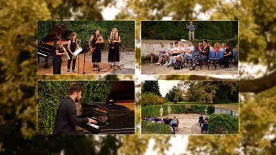 Koncert u Arboretumu Opeka pod zlatnim nebom zaokružio Ljetnu školu saksofona