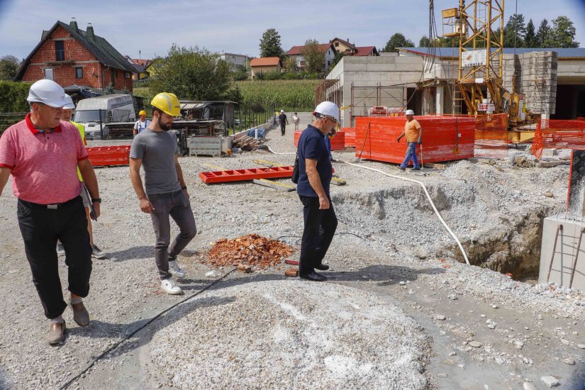 IVANEC Odlično napreduje gradnja novog gradskog dječjeg vrtića u Radovanu