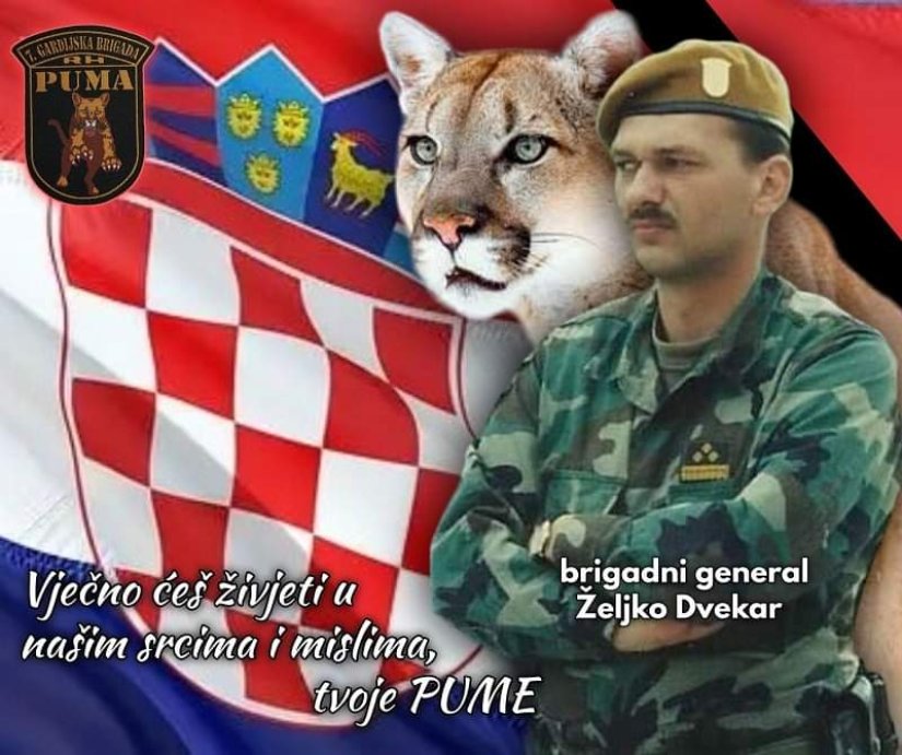 Udruga veterana Puma: Preminuo brigadni general Željko Dvekar