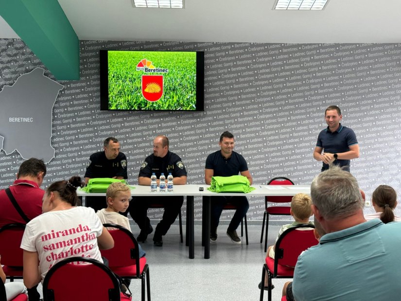 BERETINEC Uz početak školske godine, prvašići učili o odgovornom ponašanju u prometu