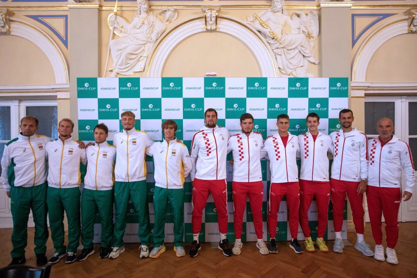 Davis Cup: Dvoboj Hrvatske i Litve u Varaždinu otvaraju Borna Gojo i Vilius Gaubas