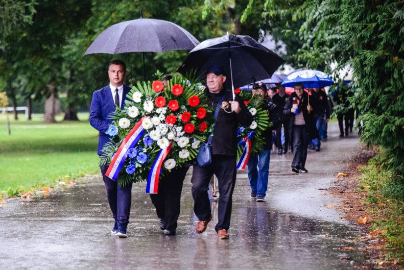 FOTO Obilježena 33. obljetnica postrojavanja prve naoružane postrojbe 104. brigade ZNG Varaždin