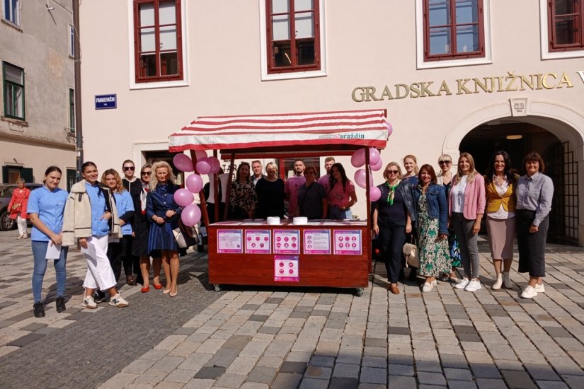 FOTO Varaždinci se u centru grada informirali o sepsi, jednim od najvećih zdravstvenih izazova današnjice