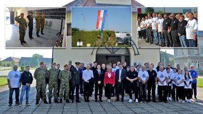 FOTO Sinovi Domovine u Memorijalnom rekreacijskom centru obilježili Dan oslobođenja Varaždina