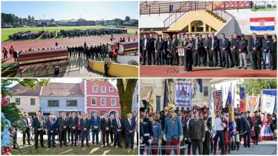 FOTO Obilježena godišnjica oslobođenja Varaždina; otvoreno i državno natjecanje dragovoljaca i veterana