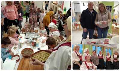 FOTO Dječji tjedan u vrtiću u Kućanu: mališani heklali, šivali, a pripremali i &quot;kućanski koščičjak&quot;