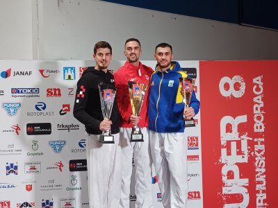 Enes Garibović izgubio u finalu međunarodnog karate turnira &quot;Super eight&quot; na 30. Croatia kupu