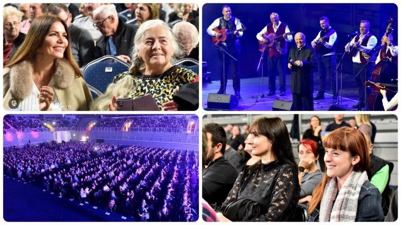 FOTO Zvonko Bogdan u varaždinskoj Areni raspjevao i staro i mlado