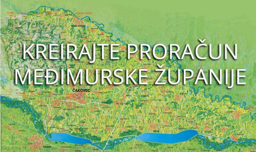 Poziv građanima Međimurske županije: Kreirajmo proračun zajedno