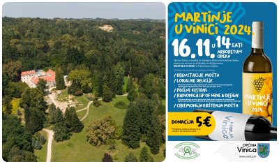 MARČAN Dođite na manifestaciju &quot;Martinje u Vinici 2024.&quot; u Arboretumu Opeka