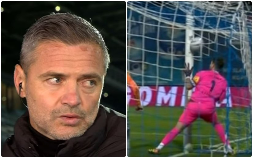 Skomina: Ne usudim reći da je cijela lopta prešla gol liniju, samo s gol line tehnologijom došli bi do prave istine