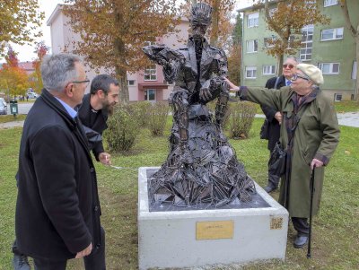 Grad Ivanec: Otkriven spomenik znanstveniku svjetska glasa