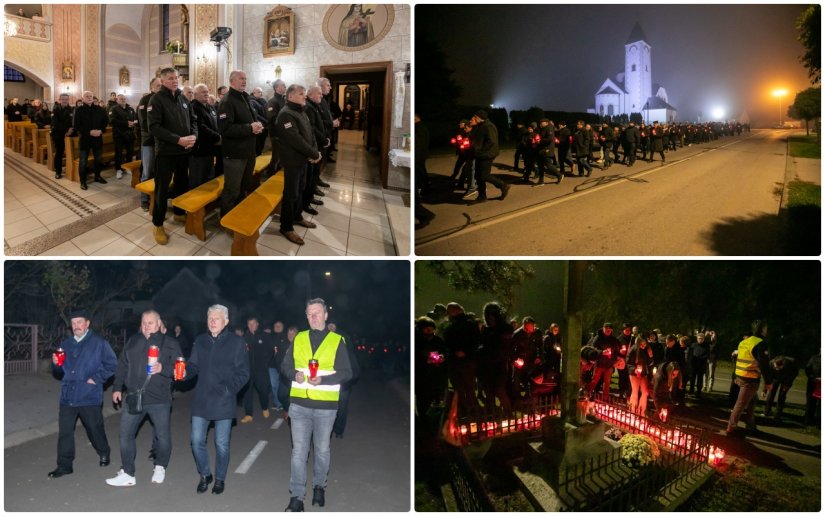 FOTO U Sračincu obilježen Dan sjećanja na žrtve Domovinskog rata i Dan sjećanja na žrtvu Vukovara i Škabrnje