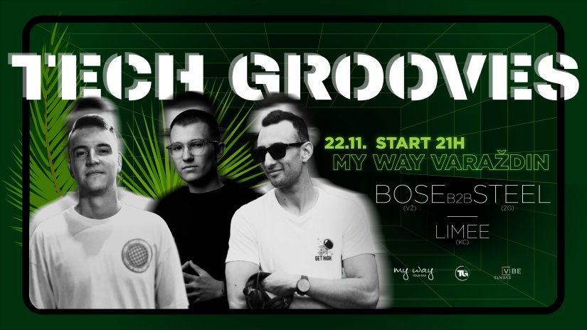 U petak stiže TECH GROOVES - novi event elektroničke glazbe u Varaždinu