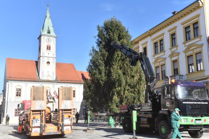 FOTO Korzo poprima adventski &quot;štih&quot;, stigao je i bor