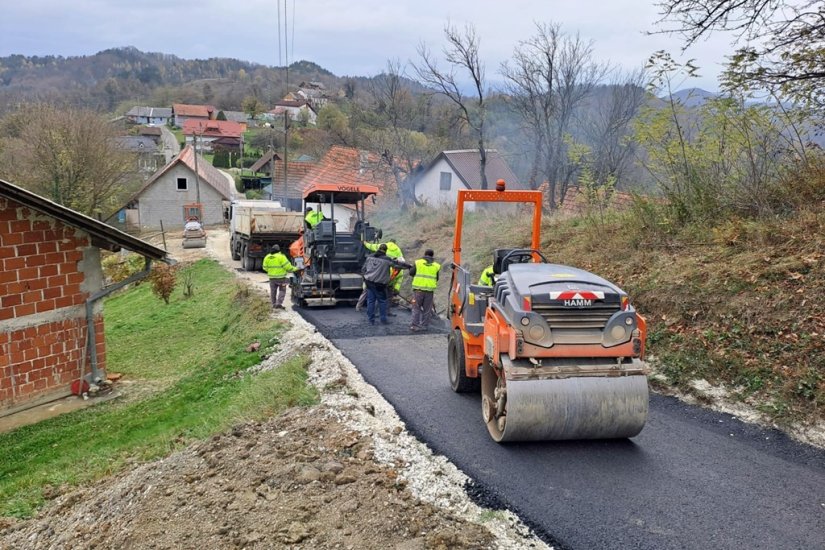 FOTO Općina Bednja: U Ježovcu i Jamnu uređene prometnice