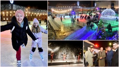 FOTO Prve zimske radosti Adventa na Ice Wonderland Ledenom parku na Kapucinskom trgu