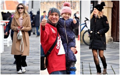 FOTO Građani tijekom prijepodneva prošetali ukrašenim ulicama u središtu Varaždina