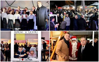 FOTO U nazočnosti velikog broja mještana počeo Advent u Cestici