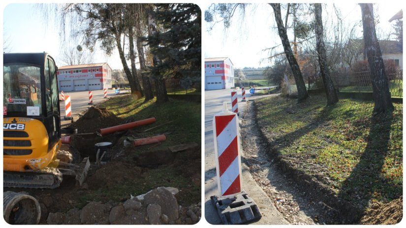 JALŽABET U tijeku sanacija oborinske odvodnje u Novoj ulici