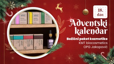 Adventsko darivanje: Poklanjamo božićni paket kozmetike KMT biocosmetics