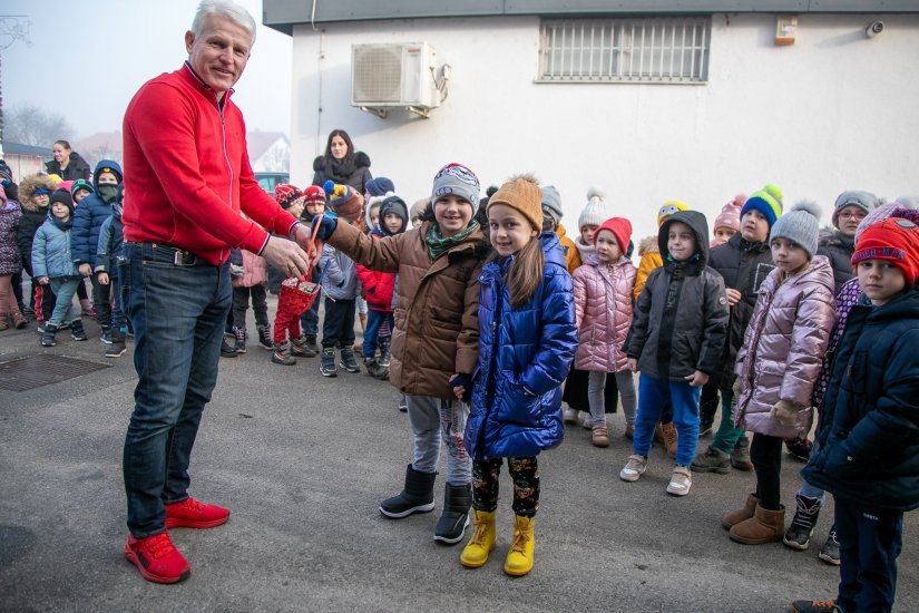 FOTO Djeca posjetila načelnika Općine Sračinec