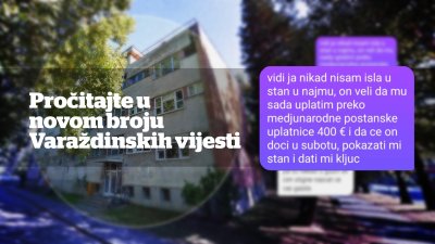 Kako prevarantski duo daje u najam stanove u Varaždinu kojih - nema