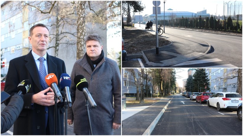 FOTO Završeni radovi na uređenju Ulice Nikole Tesle i Ulice Ruđera Boškovića