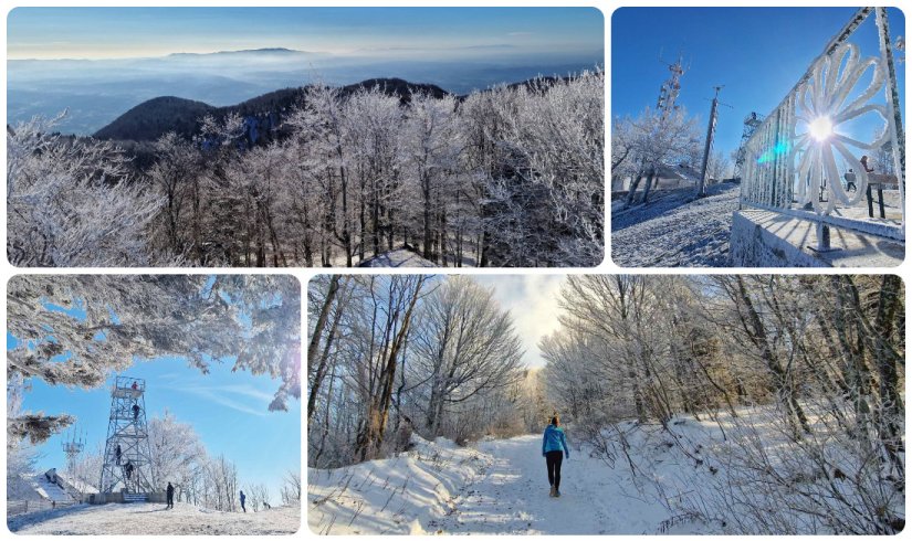 FOTO Oproštaj od 2024. godine uz fotografije zimske idile s Ivančice