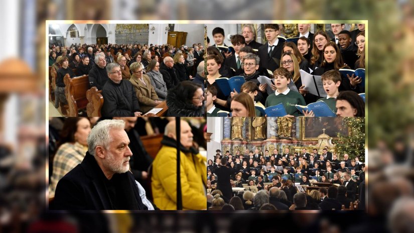 FOTO: U varaždinskoj katedrali izveden &quot;Božićni oratorij&quot; Johanna Sebastiana Bacha