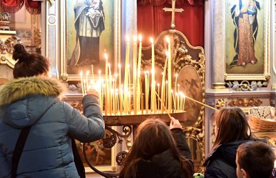 FOTO Pravoslavni vjernici u Varaždinu proslavili Badnjak