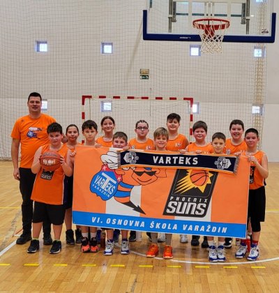 Košarkaši i košarkašice VI OŠ Varaždin izborili daljnje natjecanje u Junior NBA ligi