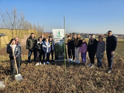 FOTO: U kneginečkom školskom vrtu posadili medonosne biljke