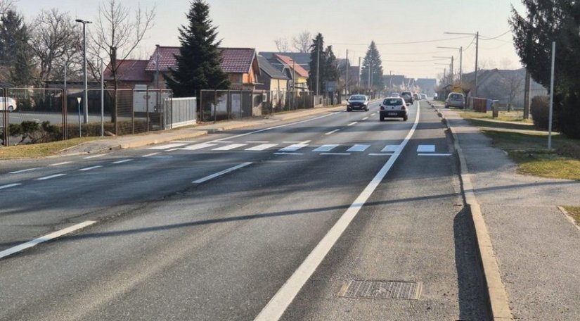 Napravljeni novi pješački prijelazi na državnoj cesti D2 u naselju Majerje i Petrijanec i na Županijskoj prometnici u Strmcu Podravskom