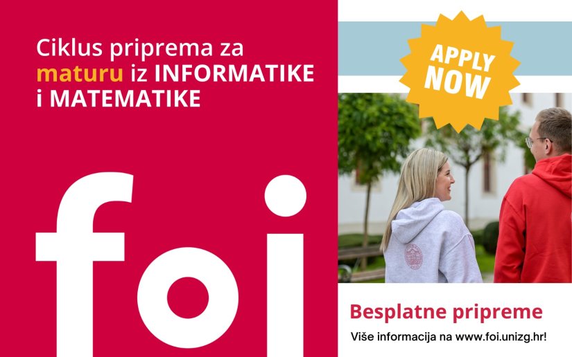 FOI provodi besplatne pripremne radionice za maturu iz informatike i matematike