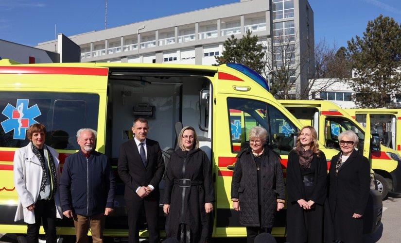 Zavodu za hitnu medicinu Međimurske županije stigla nova vozila i oprema vrijedni 500.000 eura