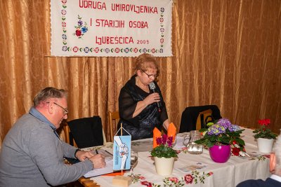 FOTO Božica Mikulčić i dalje vodi Udrugu umirovljenika i starijih osoba &quot;Ljubešćica&quot;