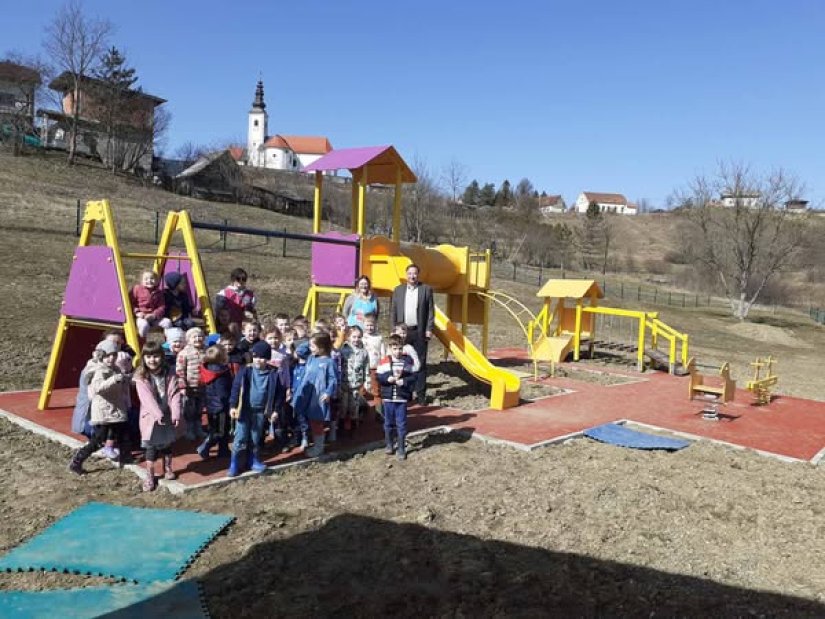 LEPOGLAVA U nabavu novih igrala u dječjem vrtiću u Donjoj Višnjici uloženo više od 30.000 eura