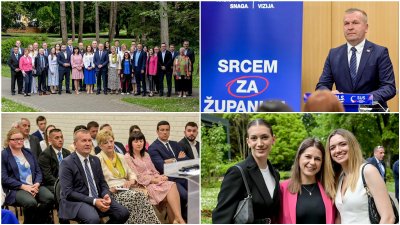 FOTO Koalicija HDZ-HSLS-SUS predstavila sve kandidate s liste za Skupštinu Varaždinske županije