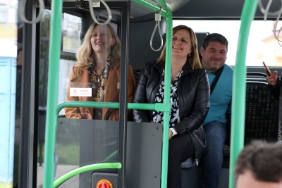 Povijesni dan za Ludbreg: krenuo Ludbus, prvi autobus javnog gradskog prijevoza