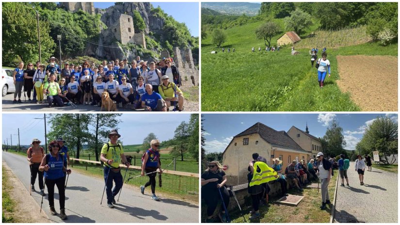 FOTO Varaždinske Toplice uspješno ugostile hodočasnike na ruti Camino Križevci – Aqua Iasae