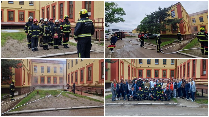 Testiran sustav sigurnosti: U OB Varaždin održana vježba evakuacije i spašavanja